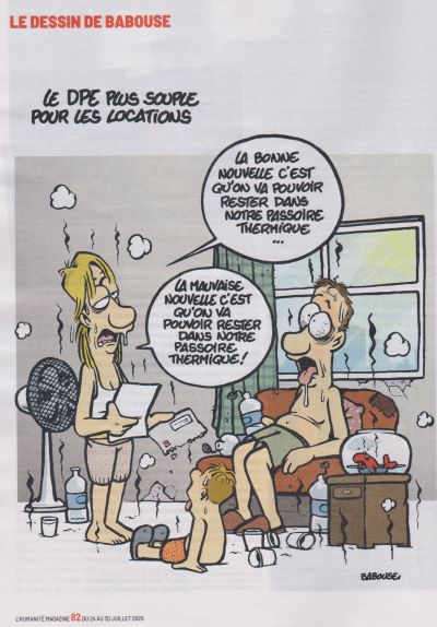 Canicule: Nous souffrons de la chaleur et Macron regarde ailleurs !