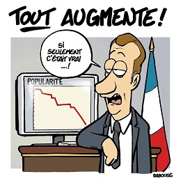 MACRON  :sa  popularité tend vers le néant politique et c \'est un drame pour la France ces 8 ans perdus ! !